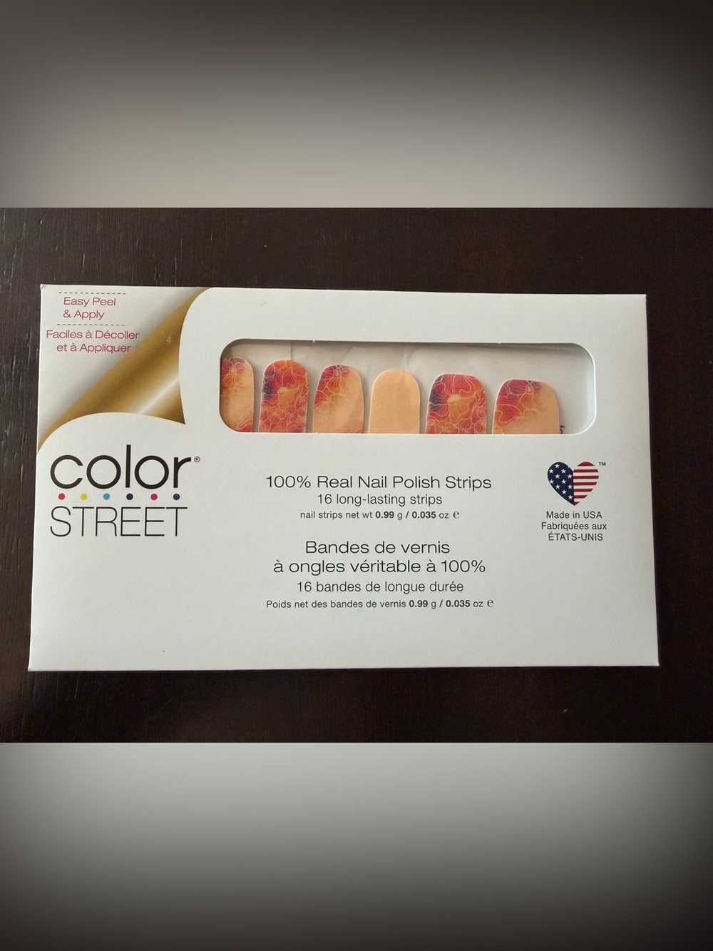 Color Street Poppy That Nail Polish Strips